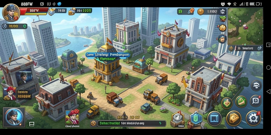 Tampilan menarik dari gameplay 888FW yang penuh strategi.