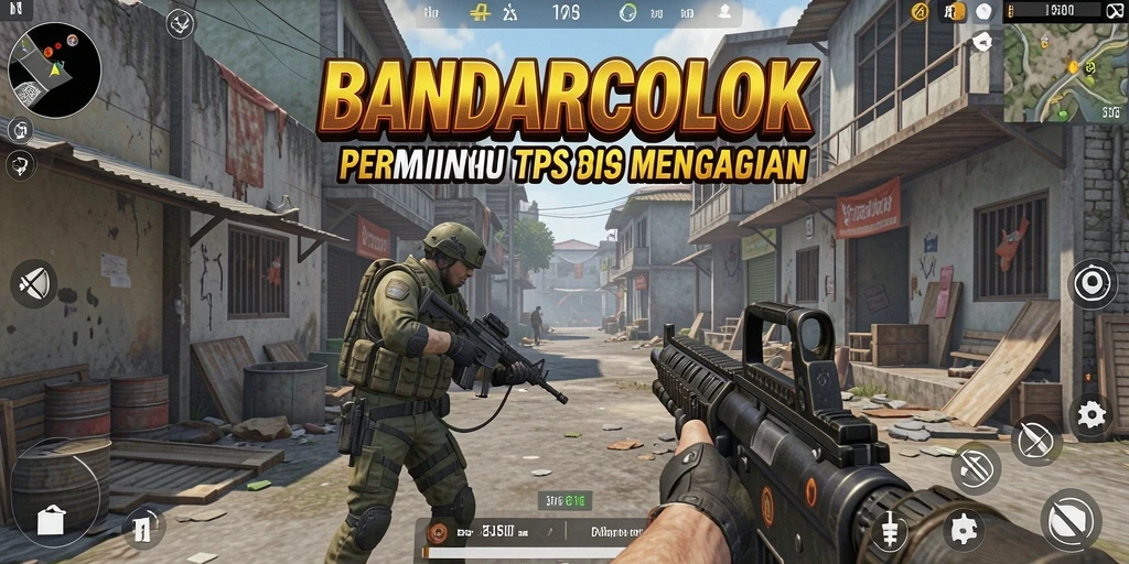 Cuplikan gameplay intens dari BANDARCOLOK dalam mode TPS yang menegangkan.