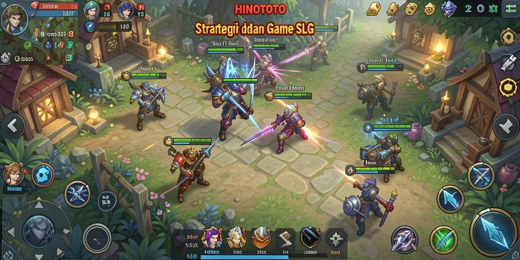Tampilan gameplay HINOTOTO yang strategis dan mengasyikkan.