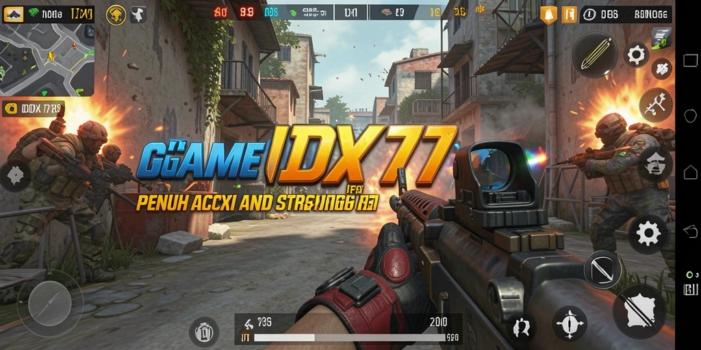 Gameplay mendebarkan dan aksi tembak-menembak yang seru di IDX777.