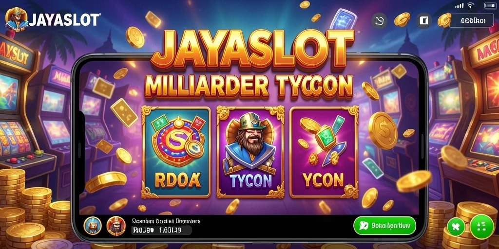 Tampilan gameplay JAYASLOT yang menarik dan penuh warna.