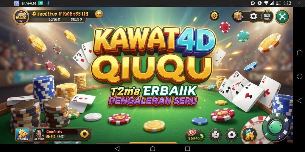 Screenshot permainan QiuQiu yang menarik dan menantang.