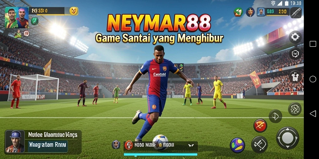 Screenshot gameplay NEYMAR88 menampilkan keseruan permainan Casual.