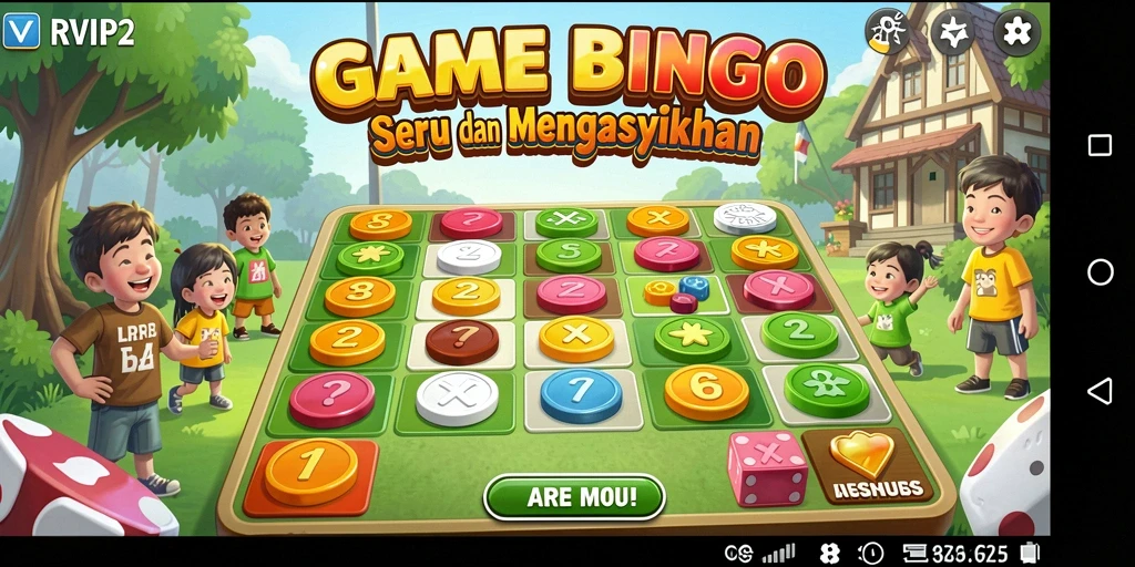 Tampilan gameplay seru di RVIP2 dengan temanya yang menarik.