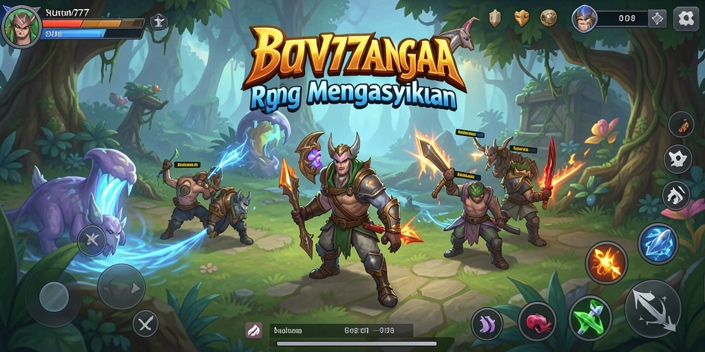 Tampilan gameplay SOV777 yang menarik dan penuh action RPG.